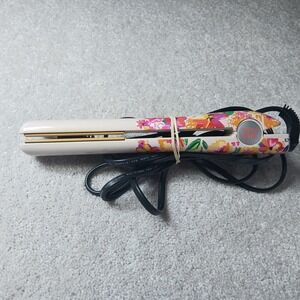 CHI Ultra Ceramic Flat Iron Send Me Flowers Limited Edition 1" Adjustable Heat